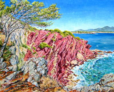 Rote Felsen - Pointe du Bau Rouge 